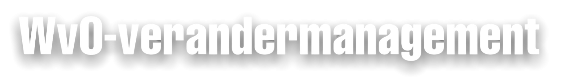 wvo verander management
